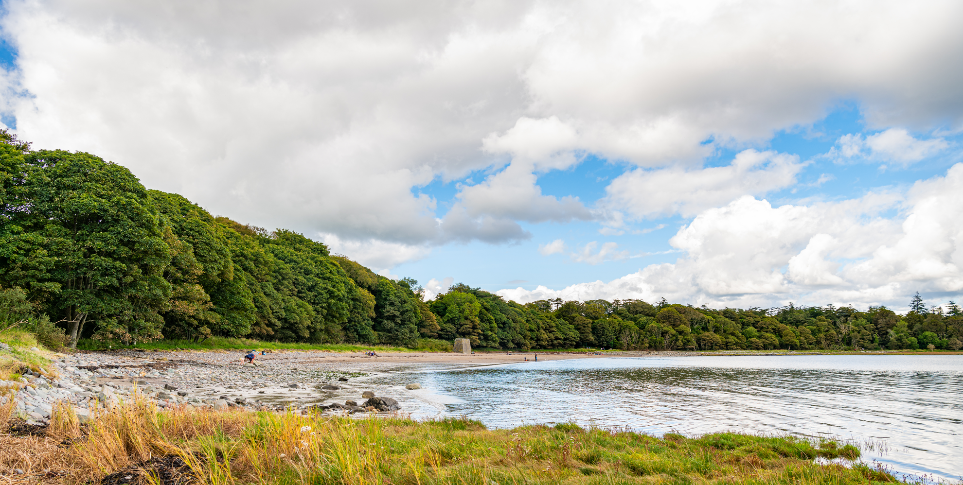 An image depicting the trail Rigg Bay and Cruggleton Castle Loop and its surrounding area.