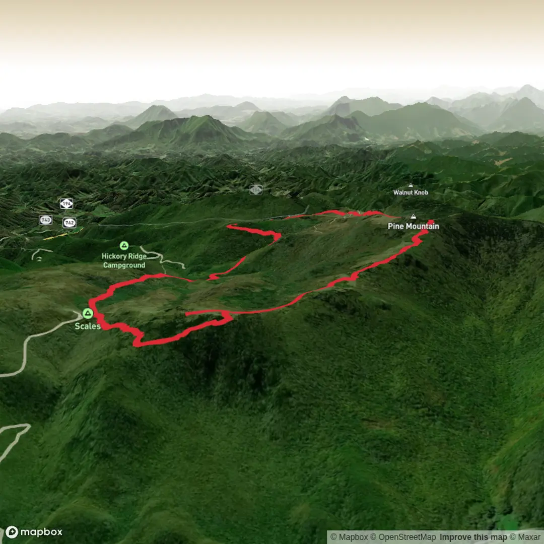An image depicting the trail Grayson May26 Trip and its surrounding area.