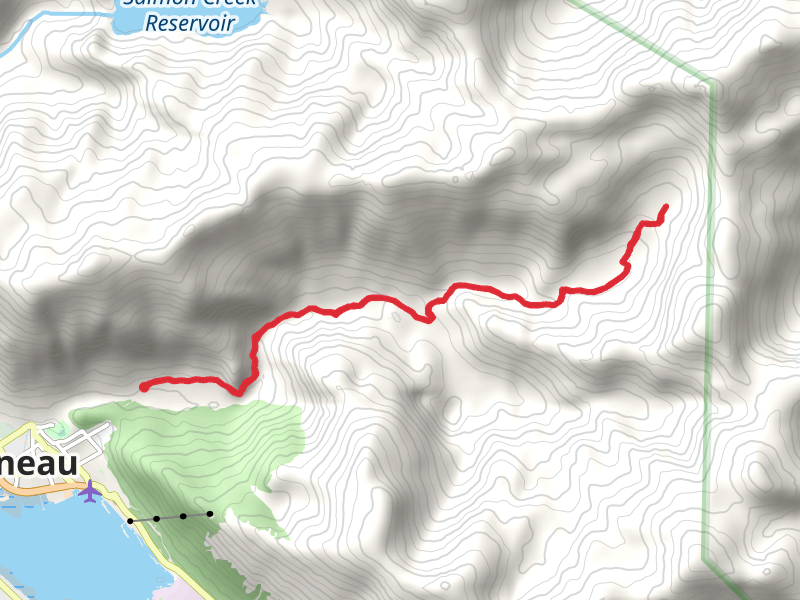 Juneau Ridge and Perserverance Trail