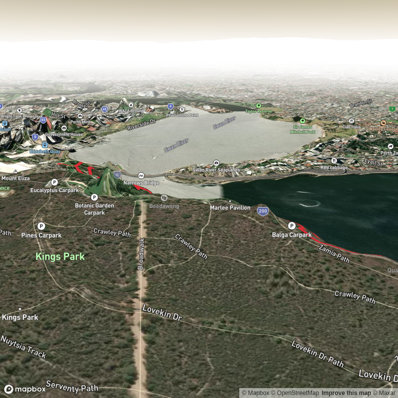 Law Walk Loop - Kings Park