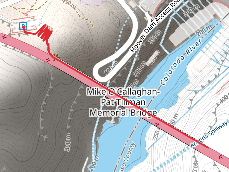 Mike O'Callaghan - Pat Tillman Memorial Bridge Walkway