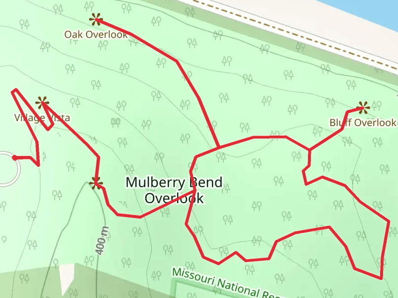 Mulberry Bend Overlook Loop