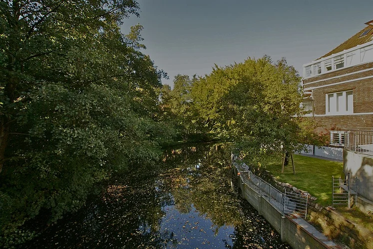 Inselkanal and Friedhof Ohlsdorf Loop