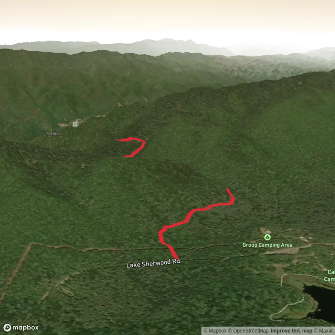 An image depicting the trail Upper Meadow Trail and its surrounding area.