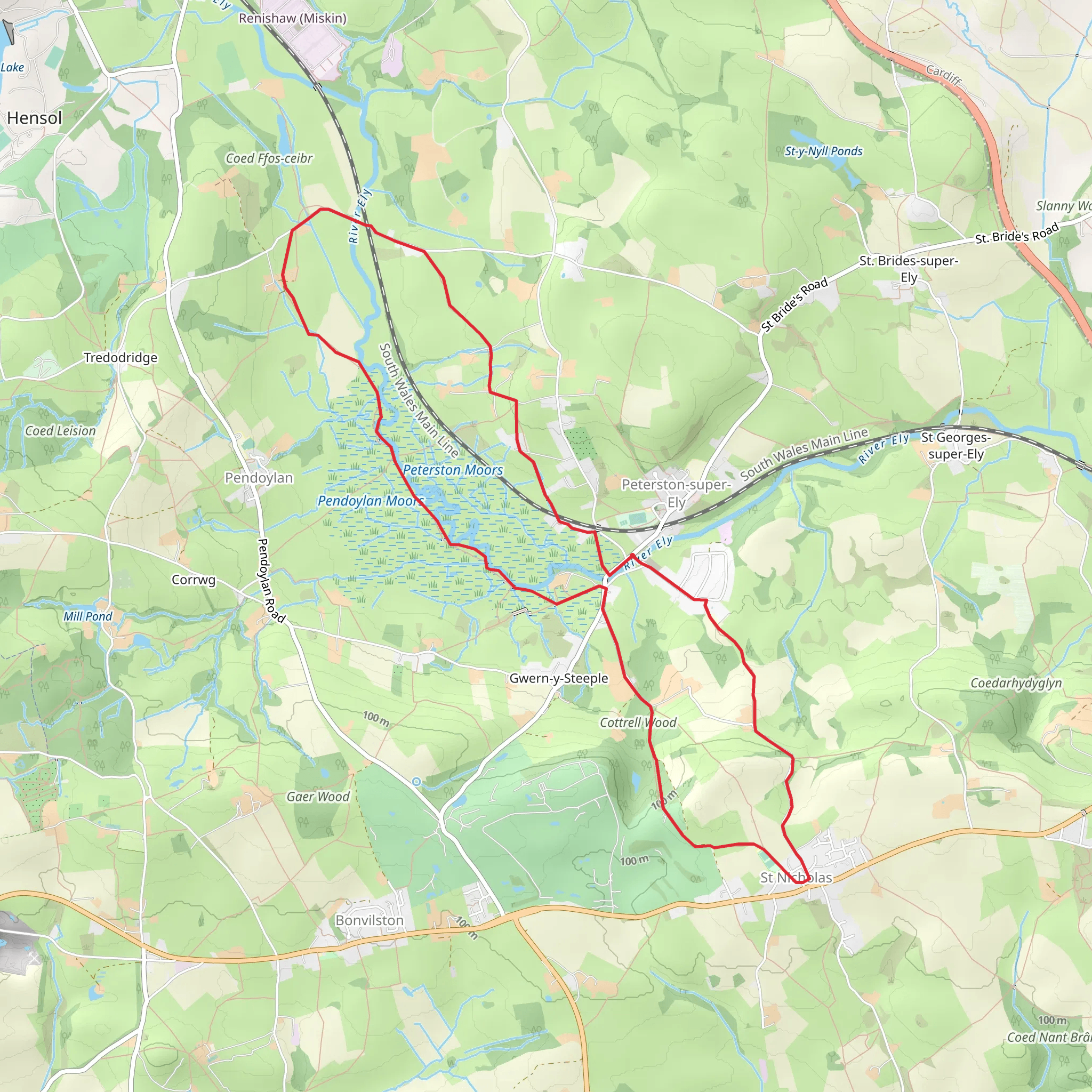 Valeway 12 (St Nicholas North) mobile static map