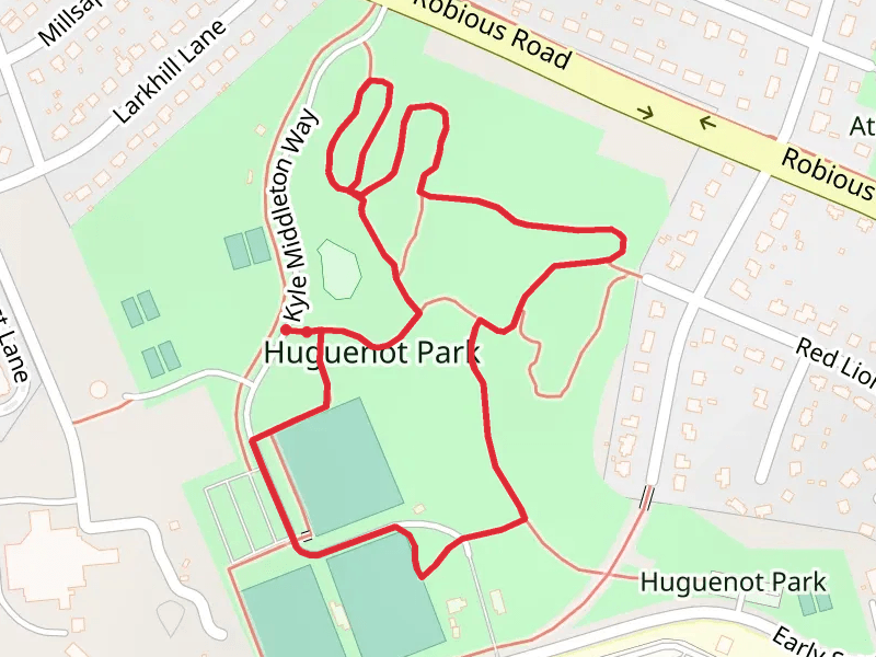 Huguenot Park Loop