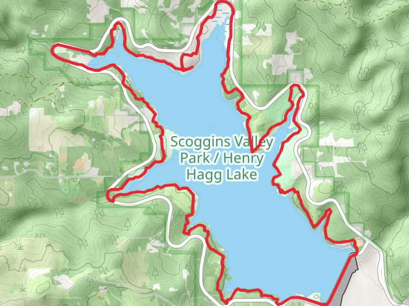 Henry Hagg Lake Loop Trail