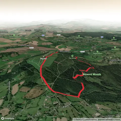 May Hill, Newent Woods and Hay Wood Loop