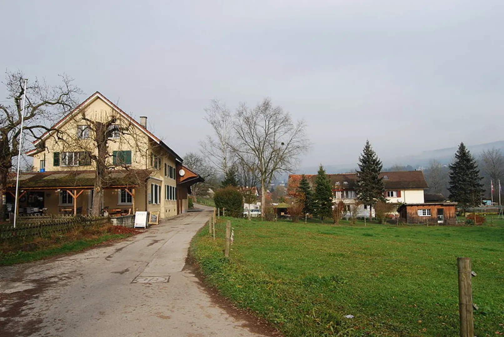 An image depicting the trail Around Sulz and its surrounding area.