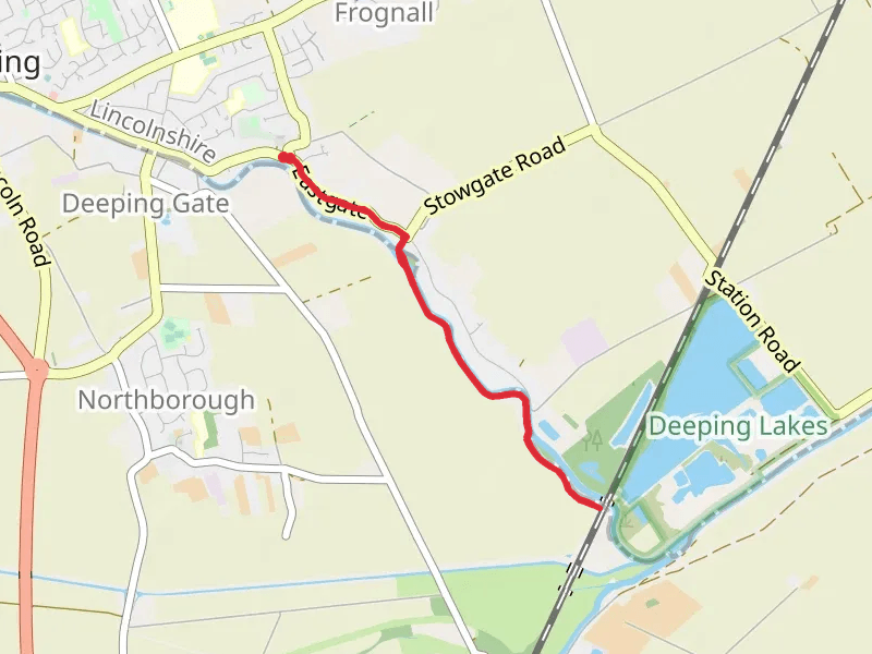 River Welland and Park Island