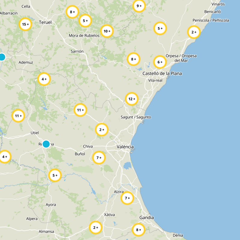 Náquera Static Map