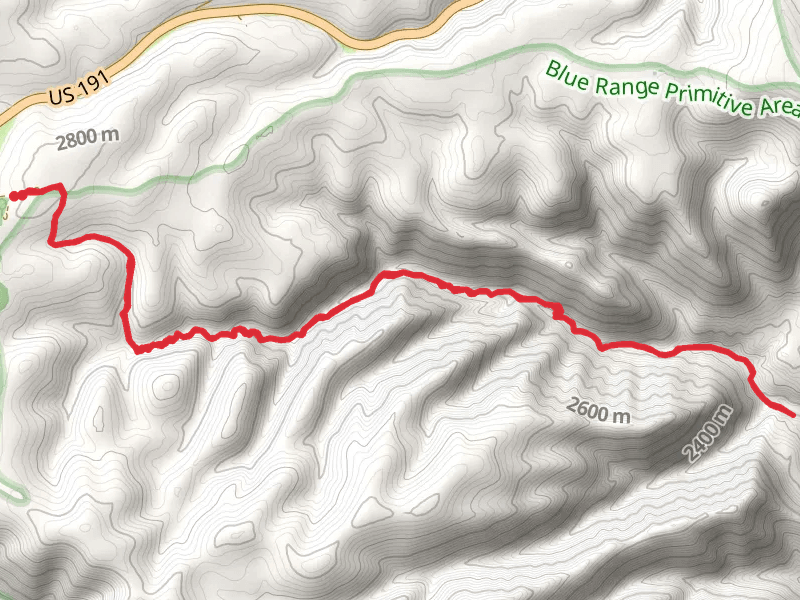 Upper Grant Trail via Steeple Trail