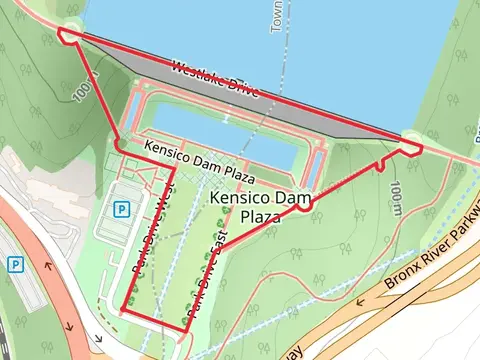 Kensico Dam Plaza Loop