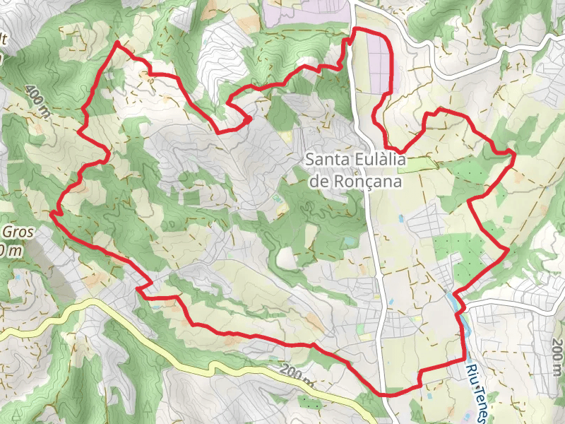 Path of Santa Eulalia de Ronçana PR C 10