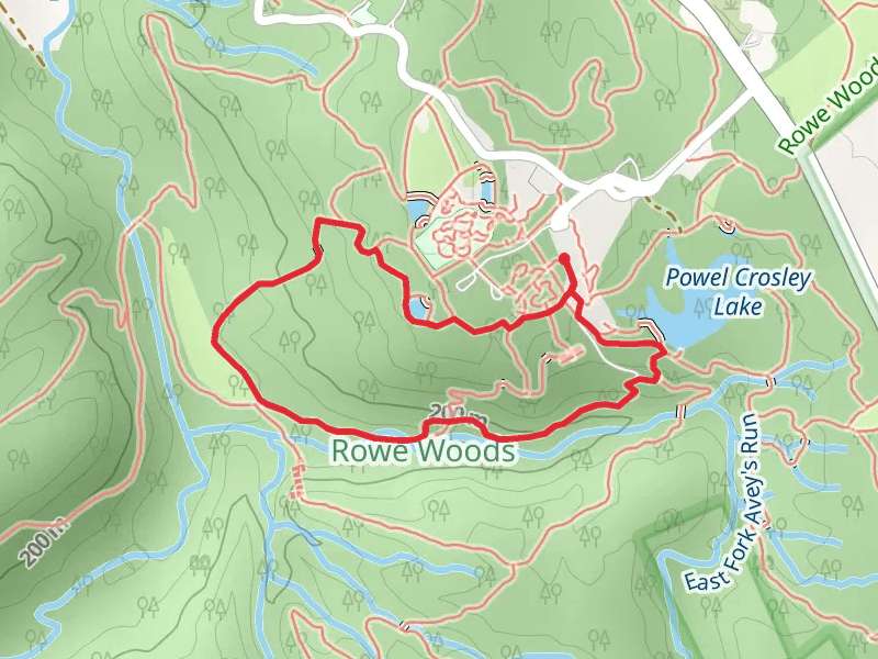 Geology Trail, Wildflower Trail and Upland Loop Trail