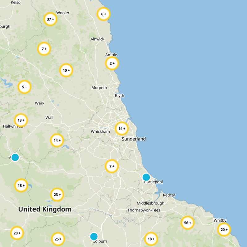 Jarrow Static Map