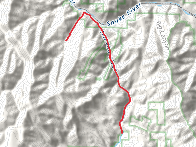 Imnaha River and Eureka Creek
