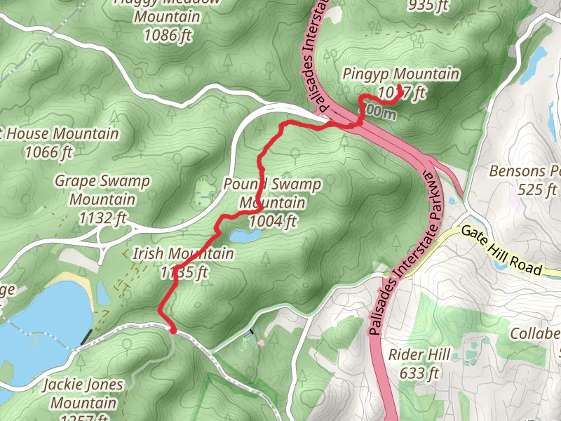 Irish and Pingyp Mountain Trail