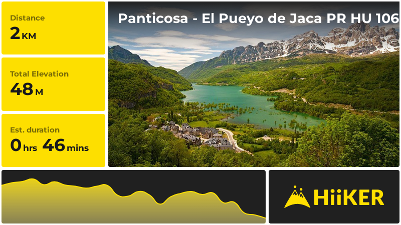 Panticosa - El Pueyo de Jaca PR HU 106 | Panticosa | Spain