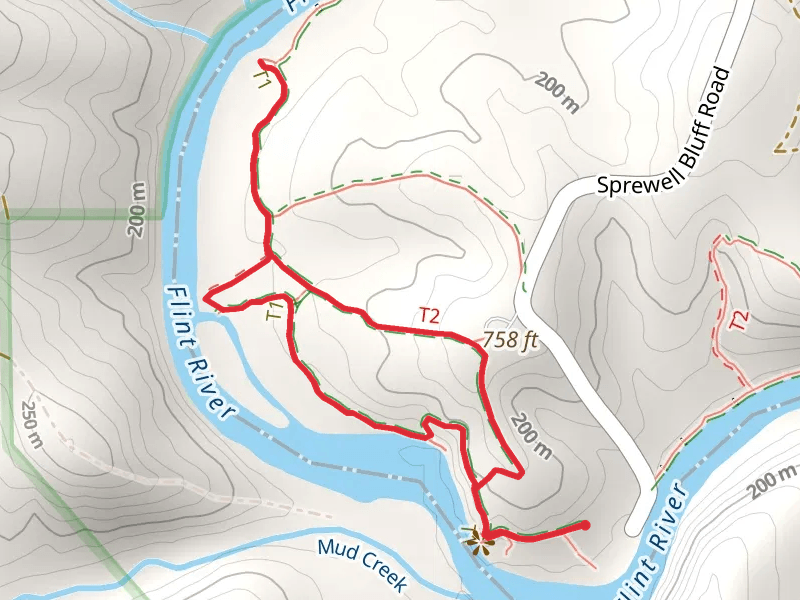 Flint River - Upper River Trail