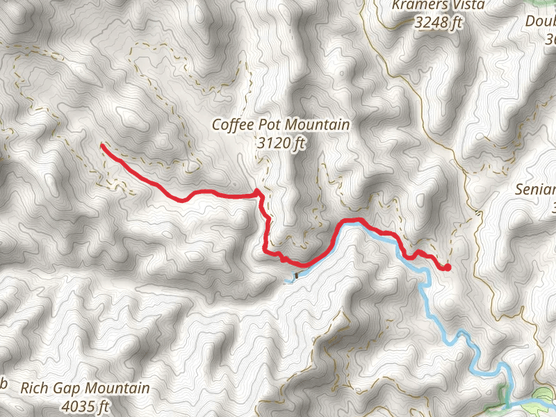 Middle Fork Trail via Hendersonville Reservoir Road Trail
