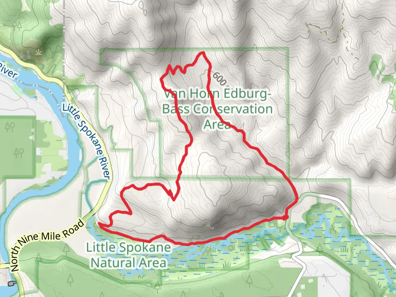 Knothead Trail and Painted Rocks Nature Trail