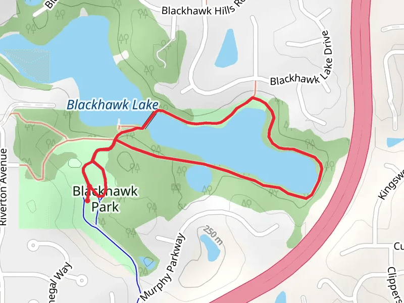 Blackhawk Lake Park Loop