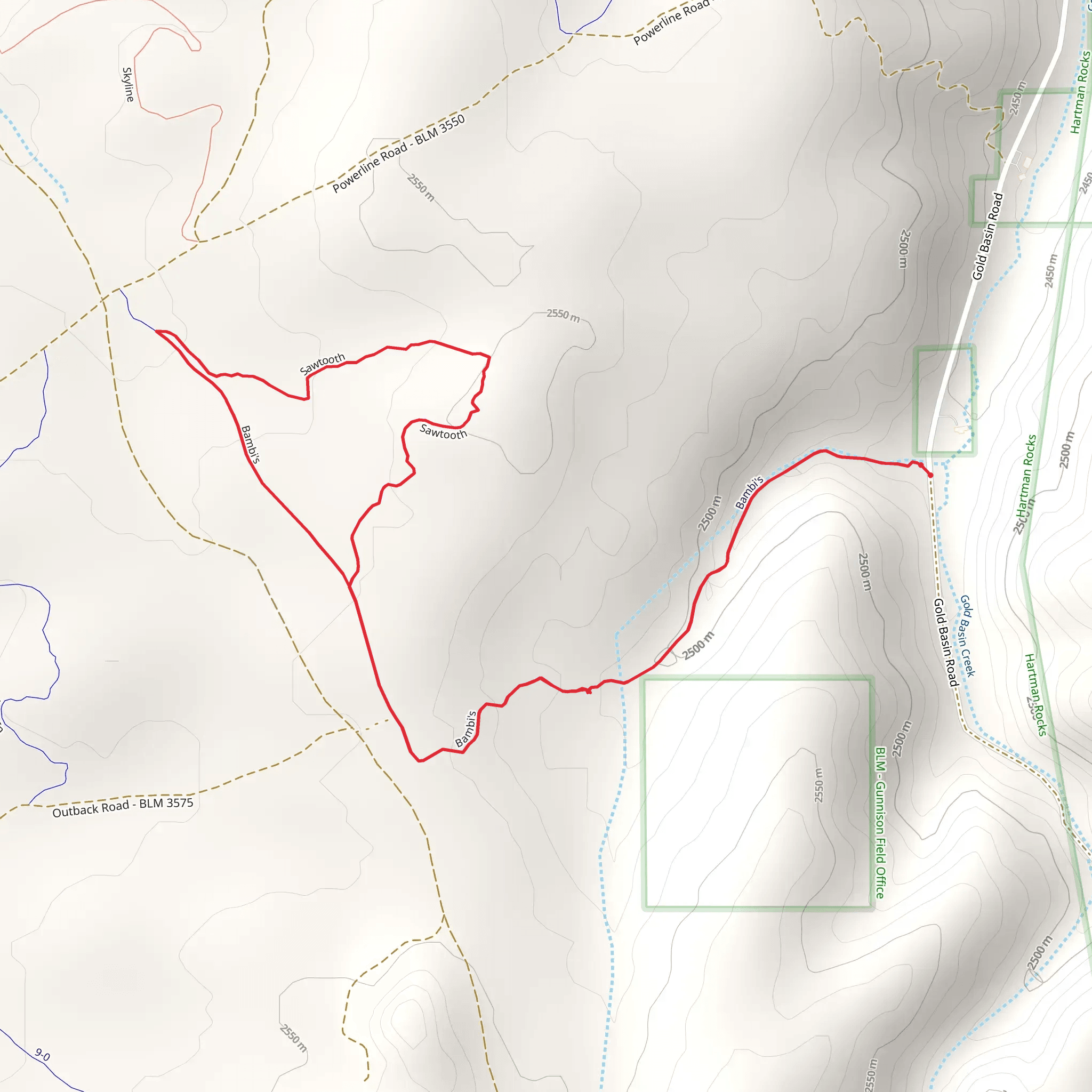 Bambi's and Sawtooth Loop | Gunnison County | Colorado