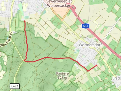 Ipplendorf to Am Stadtpark via Rheinbach