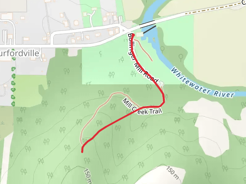 Mill Creek Trail - Bollinger Mill State Historic Site