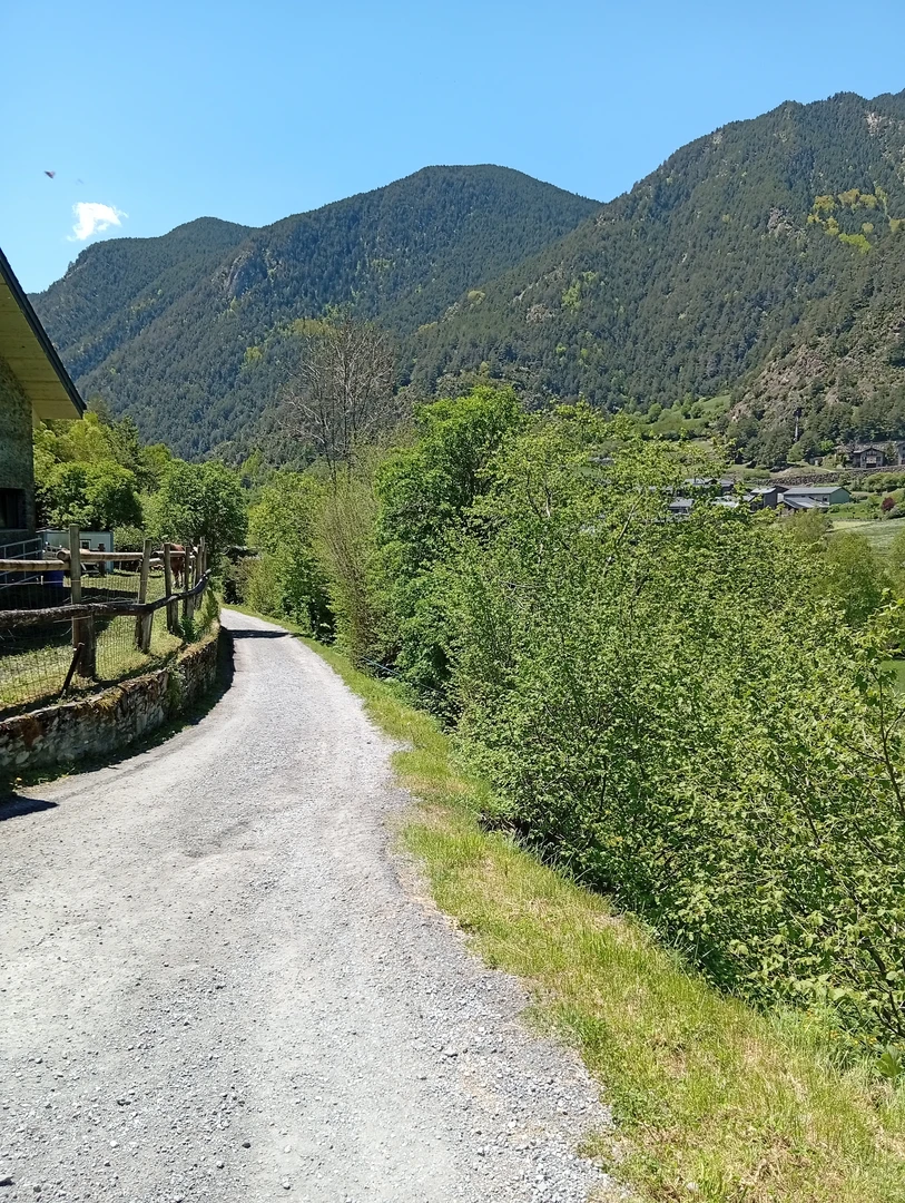 An image depicting the trail El Serrat and its surrounding area.