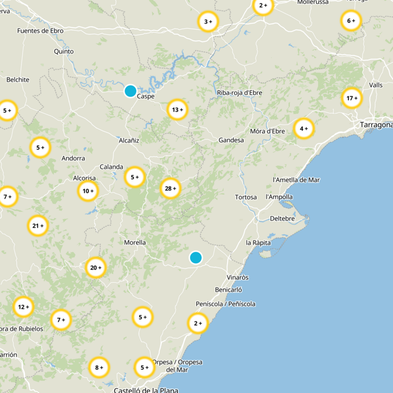 Beceite Static Map
