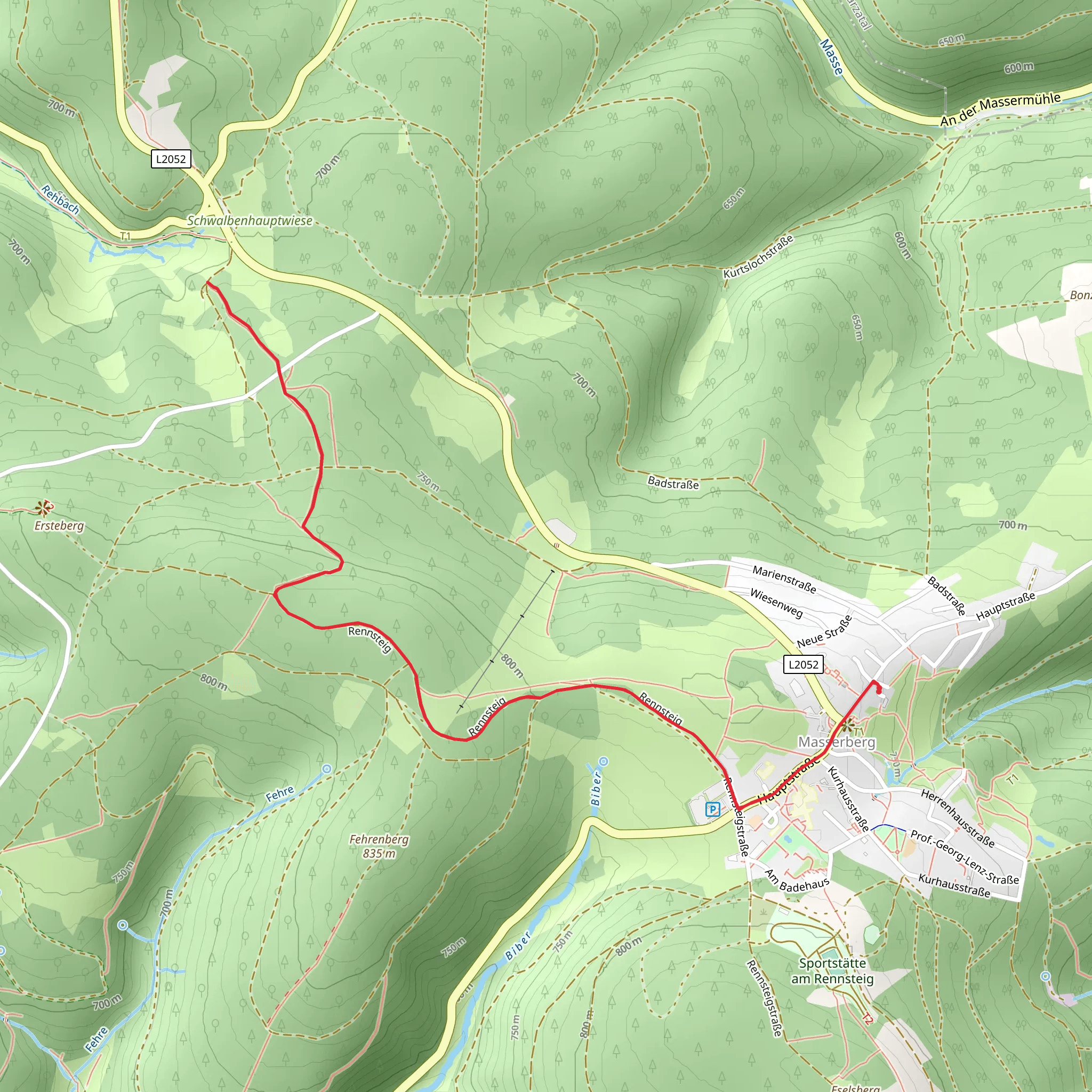 Trinius Stein Walk mobile static map
