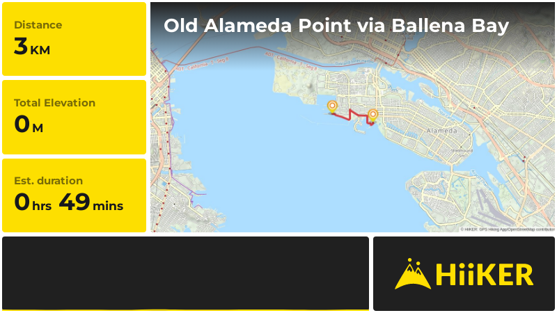Old Alameda Point via Ballena Bay | Alameda County | California