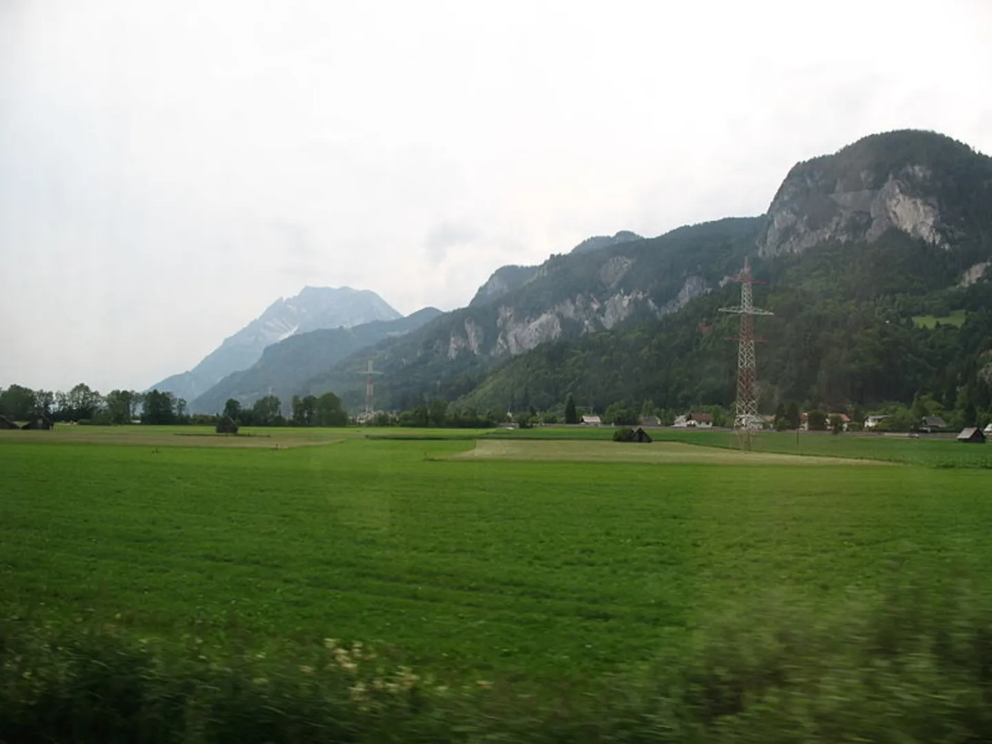 An image depicting the trail Wörschacherway and Enns-Moos-Way and its surrounding area.