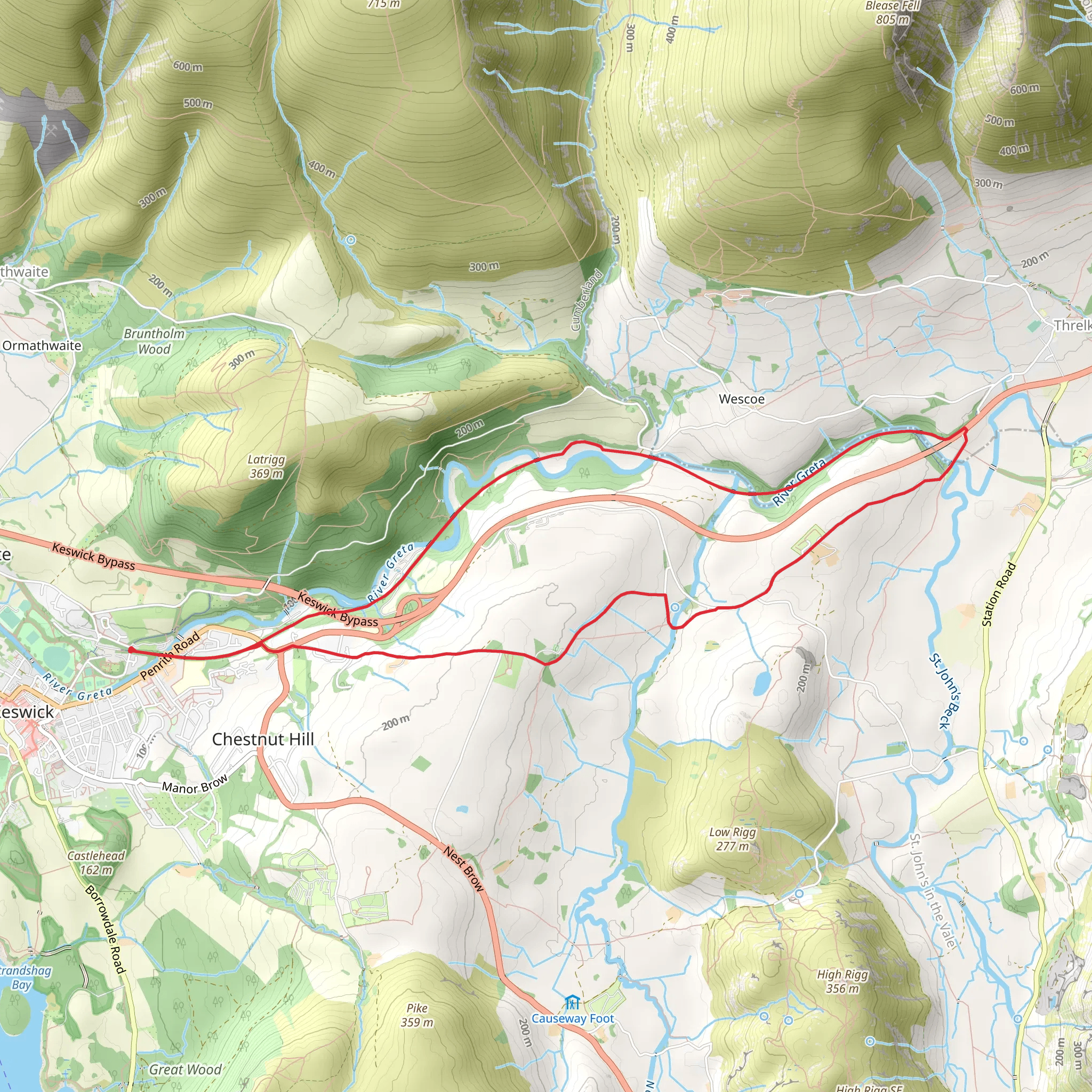Keswick Railway Path Loop | Cumberland | England