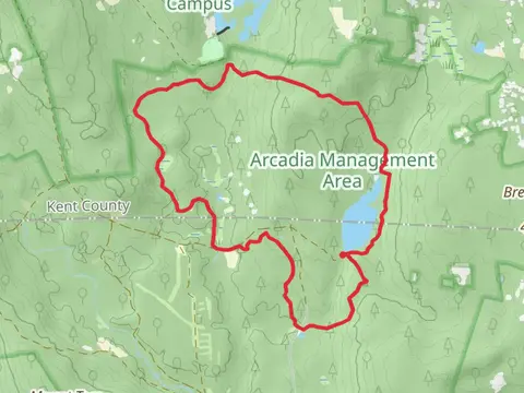 Breakheart and Shelter Loop Trail