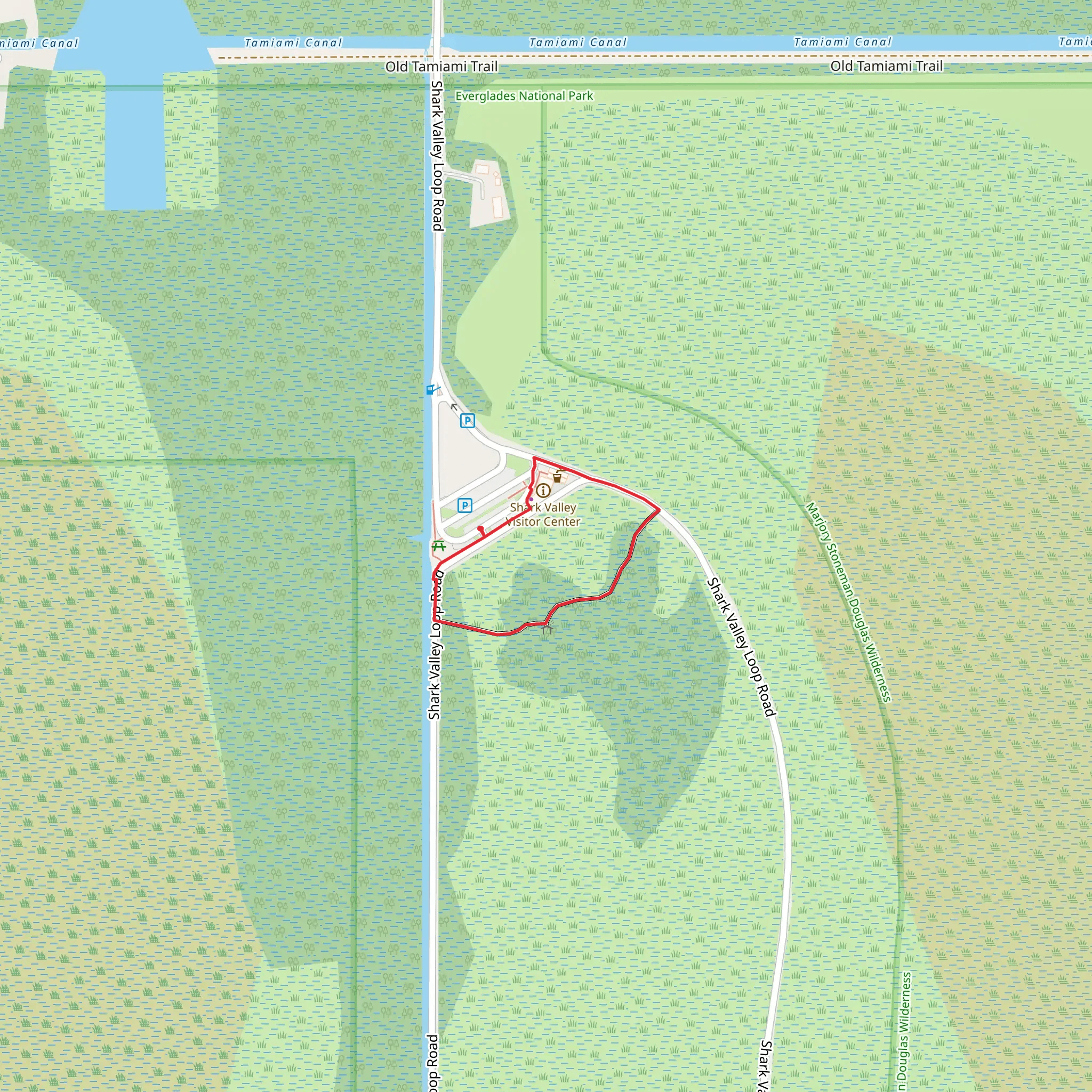 Bobcat Boardwalk Walking Trail mobile static map