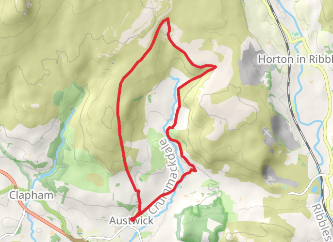 Crummock Dale NYRKS mobile static map