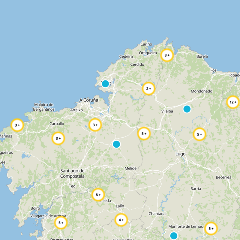 Coirós Static Map
