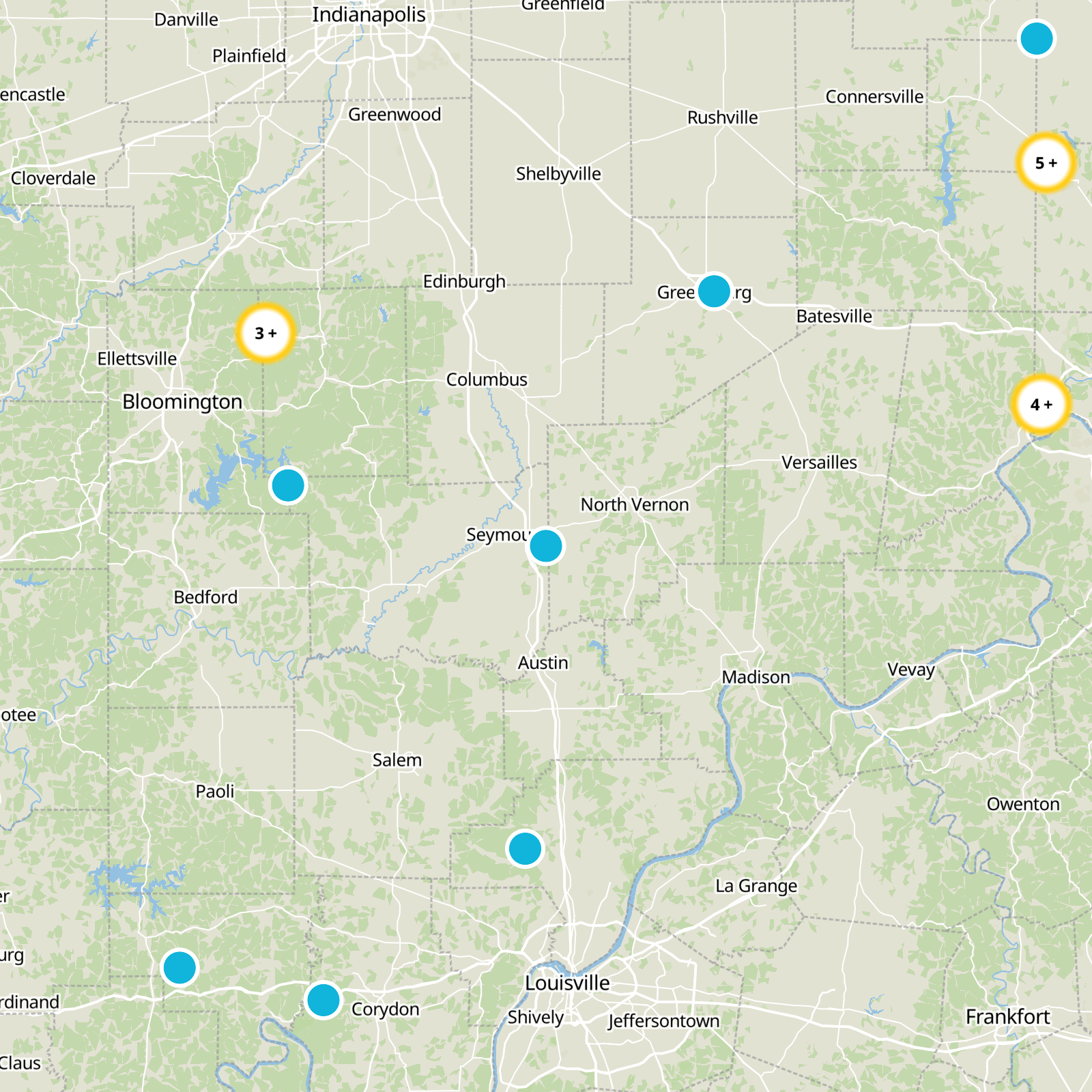 Jackson County Static Map