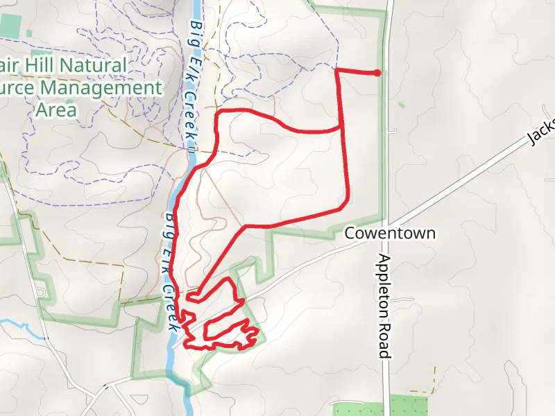 Social, South Park and Lower Ridge Loop Trail