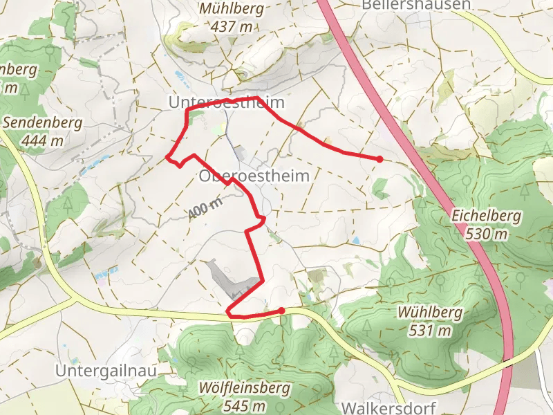 Oberoestheim Walk