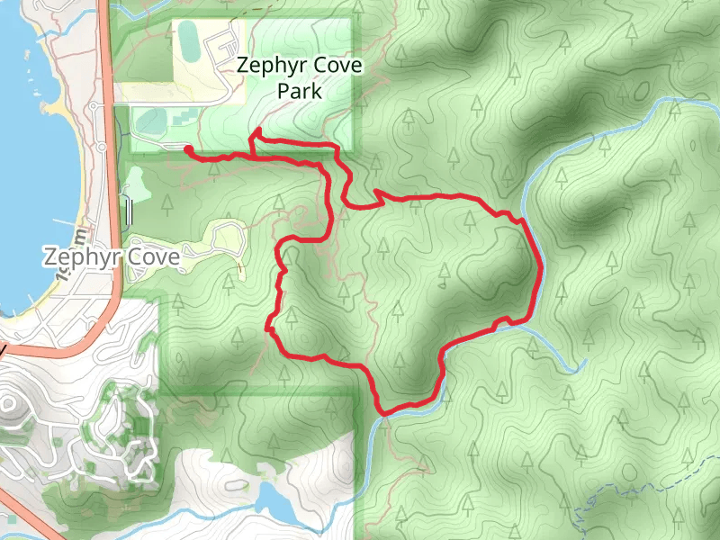 Zephyr Cove Park South Loop
