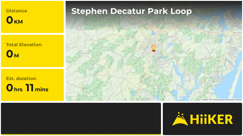 Stephen Decatur Park Loop | Worcester County | Maryland