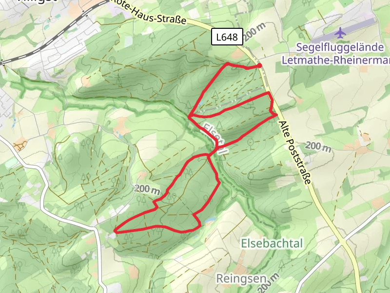 Schüttholz and Papenberg Loop via Elsebad Rundweg A7