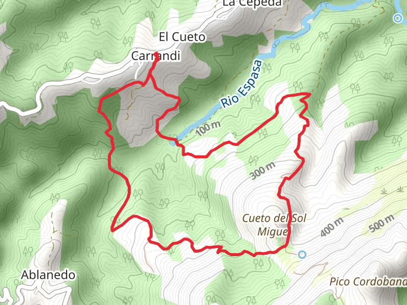 Carrandi - Puerto del Sueve