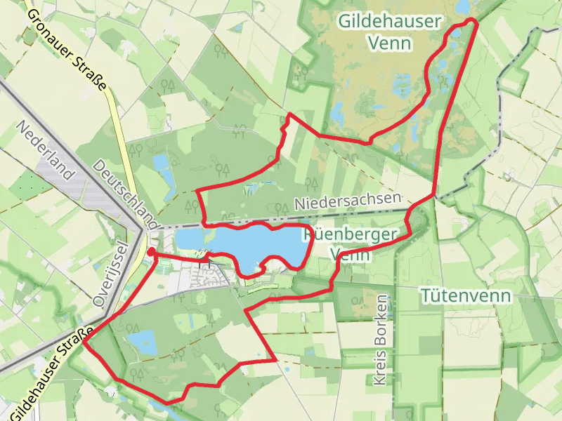 Dreiländersee via Hollandgaengerweg