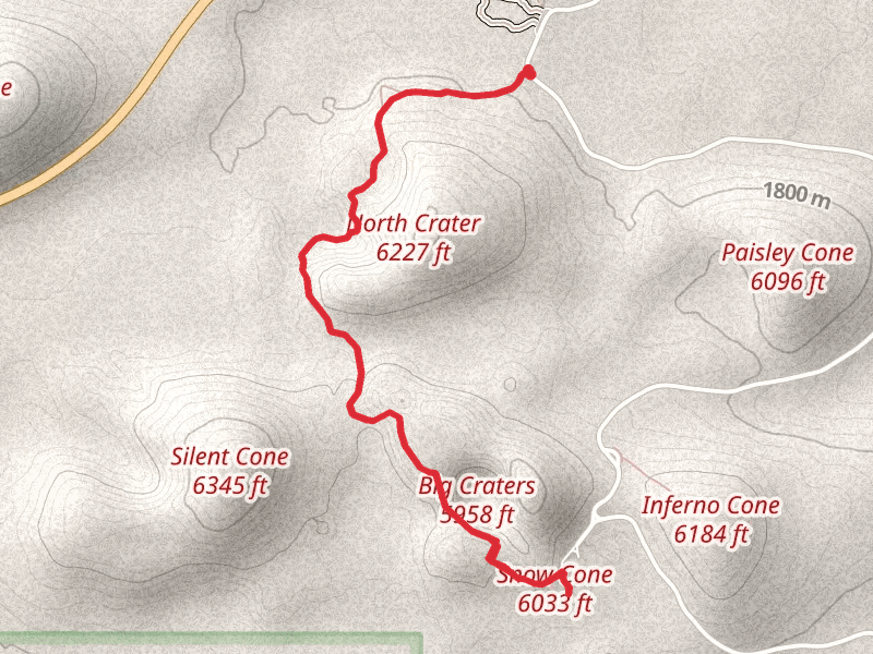Spatter Cone via North Crater Trail