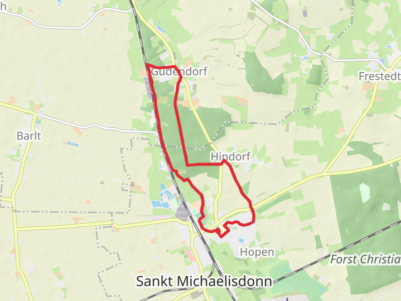 St Michaelisdonn Rundwanderweg and Norderweg